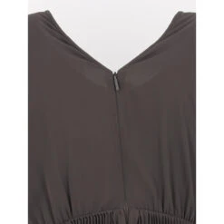 Robe Longue Vestito Gris Femme - Armani Exchange -ONLY || Vero Moda Soldes Boutique robe longue vestito gris femme armani exchange 3