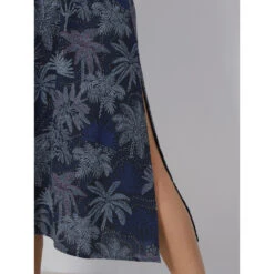 Robe Midi Fendu Missa Bleu Marine Femme - Teddy Smith -ONLY || Vero Moda Soldes Boutique robe midi fendu missa bleu marine femme teddy smith 3