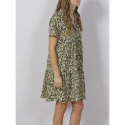 Robe Piper Animal Vert Femme - Jacqueline De Yong 8 Robe Piper Animal Vert Femme - Jacqueline De Yong -ONLY || Vero Moda Soldes Boutique robe piper animal vert femme jacqueline de yong 2