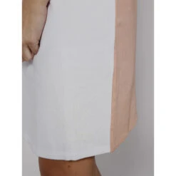 Robe T-shirt Colorblock Optic Rose Femme - Armani Exchange -ONLY || Vero Moda Soldes Boutique robe t shirt colorblock optic rose femme armani exchange 3