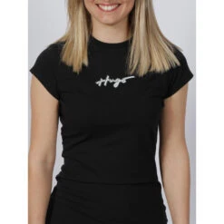 Robe T-shirt Darinese Noir Femme - Hugo -ONLY || Vero Moda Soldes Boutique robe t shirt darinese noir femme hugo 3