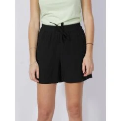 Short Ample Carmen Noir Femme - Vero Moda