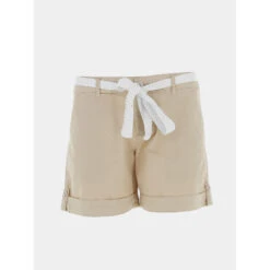 Short Ceinture Olah Beige Femme - Sun Valley