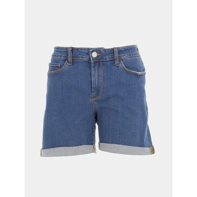 Short En Jean Rachel Bleu Femme - Tiffosi 3 Short En Jean Rachel Bleu Femme - Tiffosi