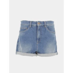 Short En Jean Secret Glamour Bleu Femme - Salsa