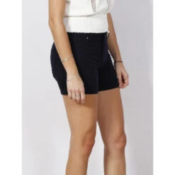 Short En Jean Wild Seven Bleu Marine Femme - Vero Moda -ONLY || Vero Moda Soldes Boutique short en jean wild seven bleu marine femme vero moda 2