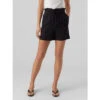 Short Fluide En Lin Milo Noir Femme - Vero Moda -ONLY || Vero Moda Soldes Boutique short fluide en lin milo noir femme vero moda