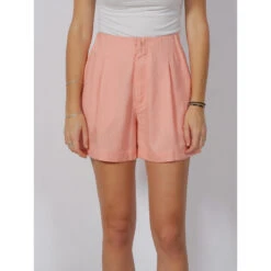 Short Fluide Léger Rose Clair Femme - Salsa