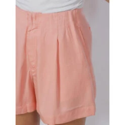 Short Fluide Léger Rose Clair Femme - Salsa -ONLY || Vero Moda Soldes Boutique short fluide leger rose clair femme salsa 3