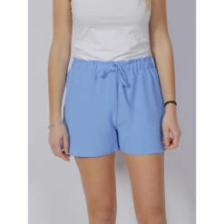 Short Fluide Mette Bleu Femme - Only