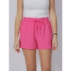 Short Fluide Mette Rose Femme - Only -ONLY || Vero Moda Soldes Boutique short fluide mette rose femme only