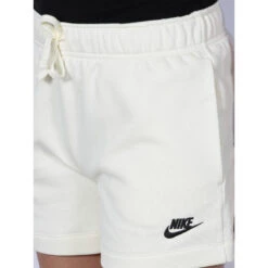 Short Jogging Sportswear Club écru Femme - Nike -ONLY || Vero Moda Soldes Boutique short jogging sportswear club ecru femme nike 3