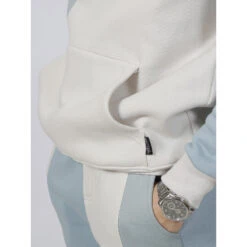 Sweat à Capuche Bicolore Double Logo Beige Bleu - Project X Paris -ONLY || Vero Moda Soldes Boutique sweat a capuche bicolore double logo beige bleu project x paris 3