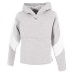 Sweat à Capuche Evostripe Gris Femme - Puma