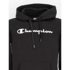Sweat à Capuche Hooded Noir Femme - Champion -ONLY || Vero Moda Soldes Boutique sweat a capuche hooded noir femme champion 2