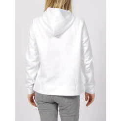 ONLY || Vero Moda Soldes Boutique -ONLY || Vero Moda Soldes Boutique sweat a capuche micro logo essential blanc femme calvin klein 1