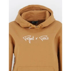 Sweat à Capuche Signature Camel Femme - Project X Paris -ONLY || Vero Moda Soldes Boutique sweat a capuche signature camel femme project x paris 2