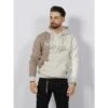 Sweat à Capuche Tricolore Marron Beige Blanc - Project X Paris -ONLY || Vero Moda Soldes Boutique sweat a capuche tricolore marron beige blanc project x paris