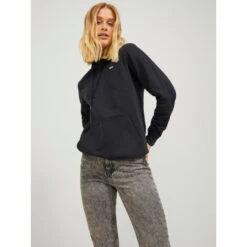 Sweat Abbie Relax Noir Femme - JJXX