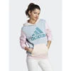 Sweat Logo Central Couleurs Pastel Multicolore Femme - Adidas -ONLY || Vero Moda Soldes Boutique sweat logo central couleurs pastel multicolore femme adidas