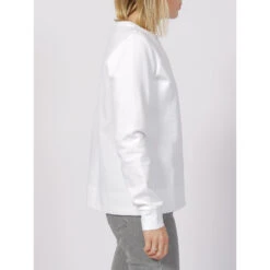 Sweat Micro Logo Blanc Femme - Calvin Klein -ONLY || Vero Moda Soldes Boutique sweat micro logo blanc femme calvin klein 2