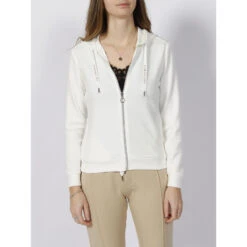 Sweat Zippé à Capuche Dorkay Blanc Femme - Sun Valley