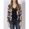 Veste Blazer à Fleurs Pop Trash Noir Femme - Only -ONLY || Vero Moda Soldes Boutique veste blazer a fleurs pop trash noir femme only
