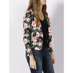 Veste Blazer à Fleurs Pop Trash Noir Femme - Only 8 Veste Blazer à Fleurs Pop Trash Noir Femme - Only -ONLY || Vero Moda Soldes Boutique veste blazer a fleurs pop trash noir femme only 2