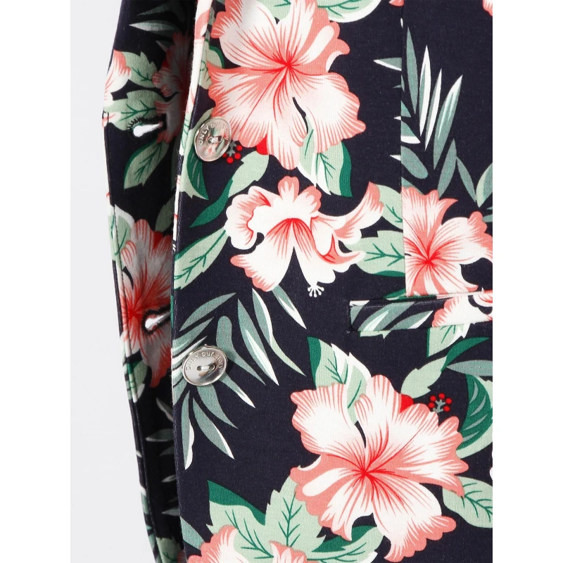 Veste Blazer à Fleurs Pop Trash Noir Femme - Only 6 Veste Blazer à Fleurs Pop Trash Noir Femme - Only – Image 4