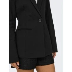 Veste Blazer Fit Peach Noir Femme - Only -ONLY || Vero Moda Soldes Boutique veste blazer fit peach noir femme only 2