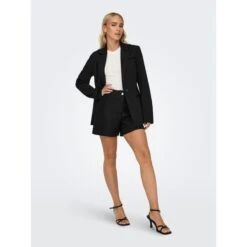 Veste Blazer Fit Peach Noir Femme - Only -ONLY || Vero Moda Soldes Boutique veste blazer fit peach noir femme only 3
