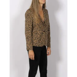 Veste Blazer Léopard Dodo Marron Femme - Vero Moda -ONLY || Vero Moda Soldes Boutique veste blazer leopard dodo marron femme vero moda 2