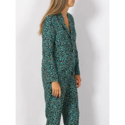 Veste Blazer Léopard Dodo Vert Femme - Vero Moda -ONLY || Vero Moda Soldes Boutique veste blazer leopard dodo vert femme vero moda 2