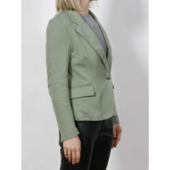 Vero Moda Veste Blazer Luca Vert Femme - Véro Moda -ONLY || Vero Moda Soldes Boutique veste blazer luca vert femme vero moda 2
