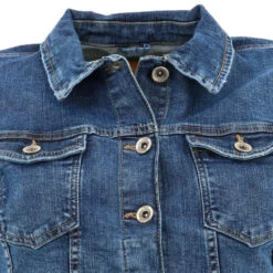 Veste En Jean Tia Bleu Femme - Only -ONLY || Vero Moda Soldes Boutique veste en jean tia bleu femme only 3