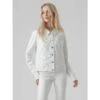 Veste En Jean Wild Soya Blanc Femme - Vero Moda -ONLY || Vero Moda Soldes Boutique veste en jean wild soya blanc femme vero moda