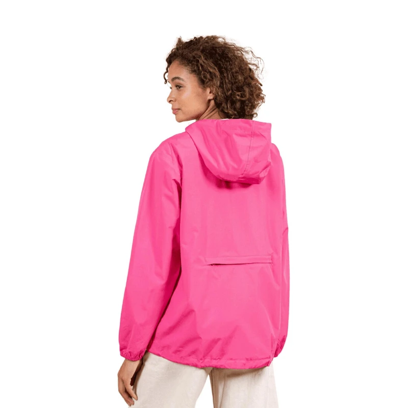 Veste Imperméable Courte Passy Fuschia Rose - Flotte 4 Veste Imperméable Courte Passy Fuschia Rose - Flotte – Image 2