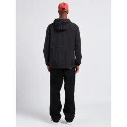 Veste Imperméable Courte Passy Ombre Noir - Flotte -ONLY || Vero Moda Soldes Boutique veste impermeable courte passy ombre noir flotte 1