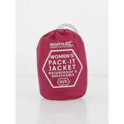 Veste Imperméable Pack It III Berry Rose Femme - Regatta -ONLY || Vero Moda Soldes Boutique veste impermeable pack it iii berry rose femme regatta 3