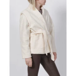 Veste Lainé Bliz écru Femme - La Petite Etoile -ONLY || Vero Moda Soldes Boutique veste laine bliz ecru femme la petite etoile 2