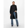 Veste Longue Matelassée Stacy Quilted Noir Femme - Only -ONLY || Vero Moda Soldes Boutique veste longue matelassee stacy quilted noir femme only