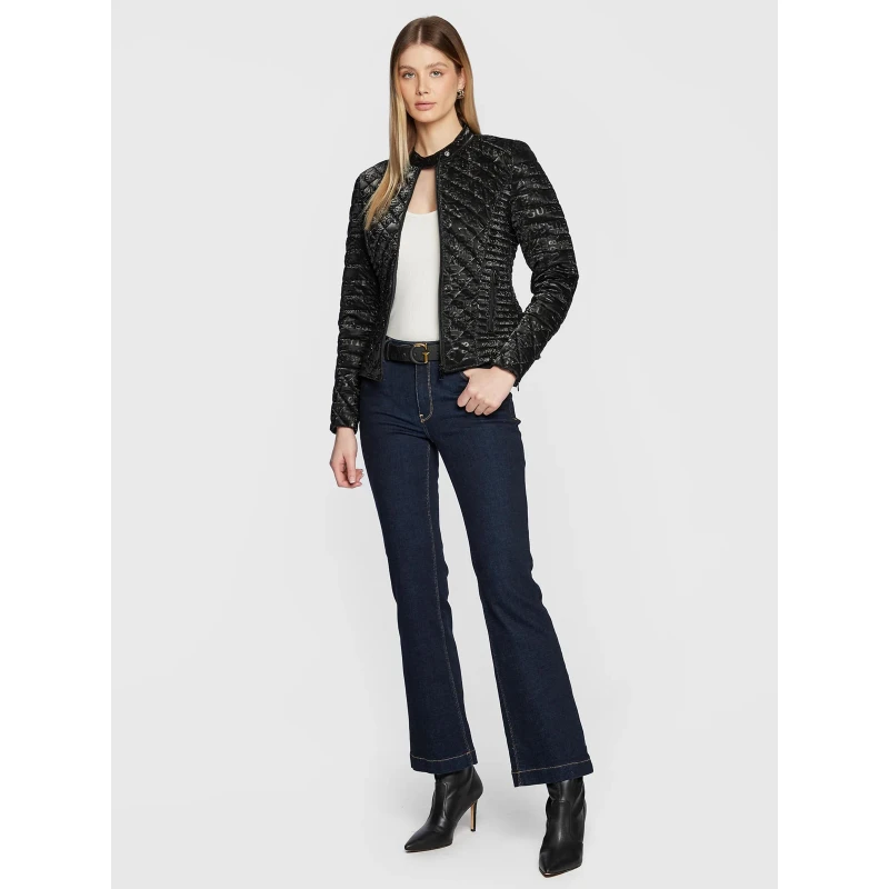Veste New Vona Logo Noir Femme - Guess 5 Veste New Vona Logo Noir Femme - Guess – Image 3