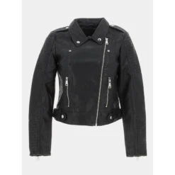 Vero Moda Veste Perfecto Noir Femme - Véro Moda -ONLY || Vero Moda Soldes Boutique veste perfecto noir femme vero moda 3