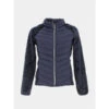 Veste Polaire Bi-matière Nikki Bleu Marine Femme - Angele Sportswear -ONLY || Vero Moda Soldes Boutique veste polaire bi matiere nikki bleu marine femme angele sportswear