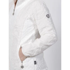 Veste Polaire Bi-matière Vienne Blanc Femme - Angele Sportswear -ONLY || Vero Moda Soldes Boutique veste polaire bi matiere vienne blanc femme angele sportswear 3